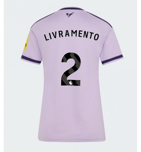Newcastle United Tino Livramento #2 Alternativní Dres pro Dámské 2026-27 Krátký Rukáv Newcastle United Tino Livramento #2 Alternativní Dres pro Dámské 2026-27 Krátký Rukáv